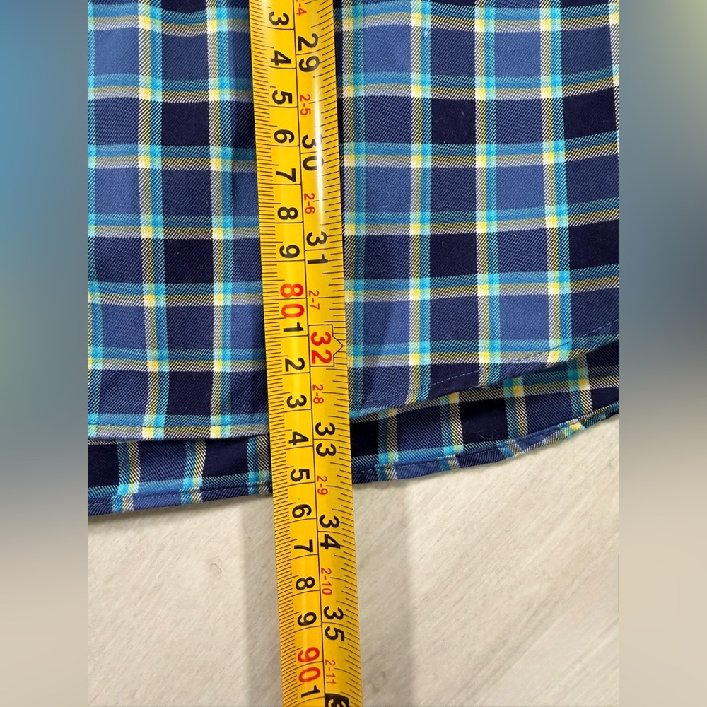 Duluth Trading Co. Wrinkle Fighter Long Sleeve Plaid Shirt Size Large Tall - Picture 10 of 10